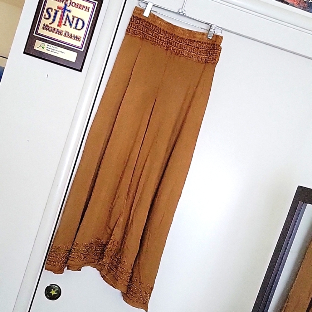 The Rayon Striped Pants main image 1